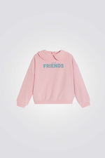 סווטשירט לילדות בצבע ורוד | אוקיידי