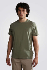 טישירט SALIS SS SUM בצבע ירוק זית - MASHBIR//365