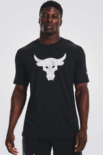 חולצה לגבר UA PJT ROCK BRAHMA BULL S בצבע שחור - MASHBIR//365