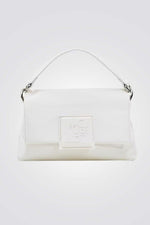 תיק צד בצבע לבן