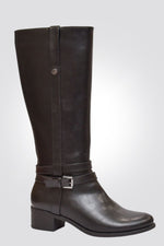 מגף נשים גבוה שחור