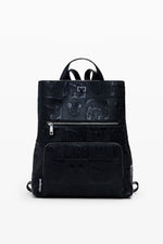 תיק גב מיקי מאוס בצבע שחור | DESIGUAL
