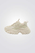 נעלי סניקרס צ'אנקי לנשים בצבע אפור