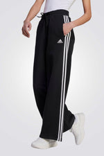 מכנסיים ארוכים French Terry Wide בצבע שחור