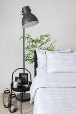 סט מצעים מיטה זוגית 160/200 ס"מ כותנה סאטן דגם OSCAR