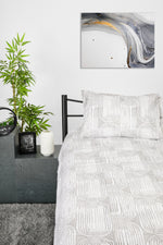 סט מצעים מיטה וחצי 120/200 ס"מ דגם אופק