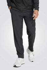 מכנסיים ארוכים לגברים Woven בצבע שחור