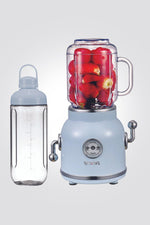 בלנדר שייקר רטרו מעוצב בצבע תכלת - MASHBIR//365