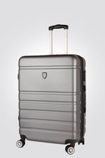 מזוודה קשיחה גדולה 28" דגם 1807 בצבע אפור כהה - MASHBIR//365