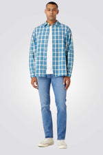 ג'ינס לגברים TEXAS SLIM בצבע כחול