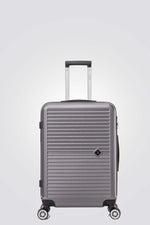 מזוודה קשיחה בינונית 24" דגם 1901 בצבע כסף