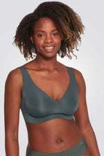 גוזייה Zero Feel Bralette EX בצבע כחול כהה