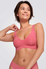גוזייה Zero Feel Bralette EX בצבע ורוד