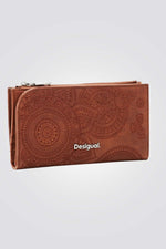 ארנק לנשים בצבע קאמל