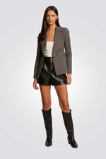 ג'קט נשים משובץ