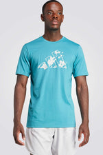 טישירט לגברים TR ES בצבע טורקיז