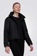 ג'קט אימון לנשים BSC בצבע שחור