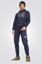 סווטשירט לגברים ESS+ LOGO LAB בצבע נייבי