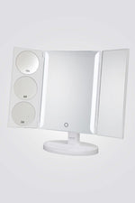 מראת איפור לד מקצועית מגדילה