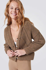 סריג קרדיגן BABA חאקי