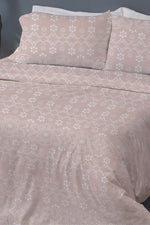 סט מצעים יחיד 90/200 ס"מ כותנה דגם SOPHIE בגוון ורוד