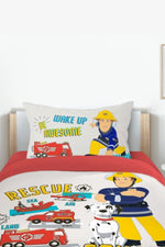 סט מצעים 90/200 כותנה FIRE MAN