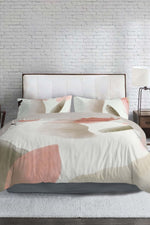 סט מצעים זוגי 160/200 ס"מ כותנה סאטן דגם ABSTRACT