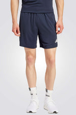 מכנסיים קצרים לגברים SERENO AEROREADY CUT 3-STRIPES בצבע נייבי