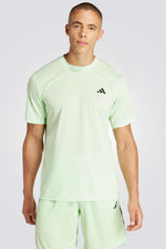 טישירט לגברים TRAIN ESSENTIALS בצבע ירוק זוהר