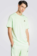 טישירט לגברים Essentials בצבע ירוק זוהר