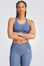 טופ אימון לנשים TLRD IMPACT TRAINING HIGH-SUPPORT בצבע כחול בהיר