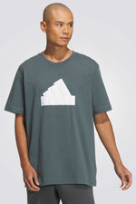 טישירט לגברים FUTURE ICONS BADGE בצבע אפור