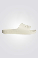 כפכפים ADILETTE AQUA בצבע לבן