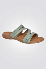 כפכפי נוחות לנשים V בצבע מנטה