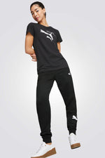 טישירט לנשים ESS LOGO POWER בצבע שחור