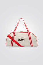 תיק אימון Gym Club 24L בצבע בז' ואדום