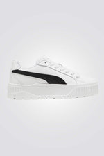 נעליים מבית המותג PUMA, בעלות מדרס פנימי שעוטף את הרגל ברכות בלתי מתפשרת. סולייה חיצונית שמספקת אחיזה מלאה בקרקע לאורך כל היום.