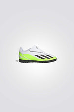 נעלי קטרגל לילדים X CRAZYFAST.4 בצבע לבן