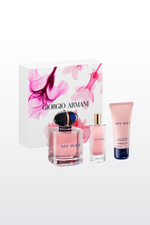 מארז לאישה בושם 90 מ"ל MY WAY EDP+מוקטן 15 מ"ל+תחליב גוף 50 מ"ל