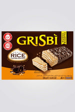 וופל פריך במילוי קרם חלבי מצופה שוקולד ודגנים פריכים.