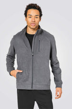 קרדיגן בייבי פליז אפור