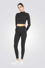 טייץ לנשים LEGACY-CROP שחור