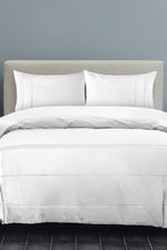 סט מצעים כותנה פרקל מיטה קינג סייז 200/200 ס"מ דגם PERY