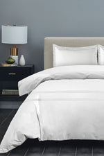 ציפית לכרית 100% כותנה סאטן בצבע לבן דגם NIMA