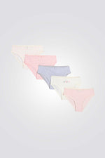 מארז 5 תחתונים לילדות ונערות