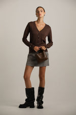 תיק צד עם טקסטורה | קנת קול