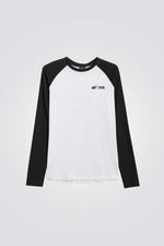 טישירט ארוכה עם הדפס ממותג לנשים | 4F