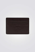 ארנק כרטיסים בצבע חום