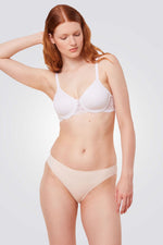 חזייה מרופדת Modern Lace Cotton WP EX בצבע לבן