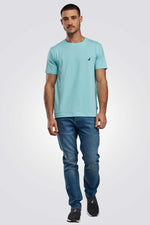 טישירט בייסיק בצבע תכלת